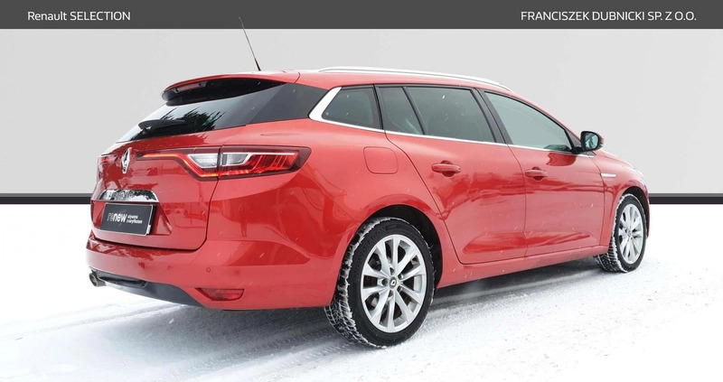 Renault Megane cena 69900 przebieg: 34600, rok produkcji 2018 z Krzywiń małe 191